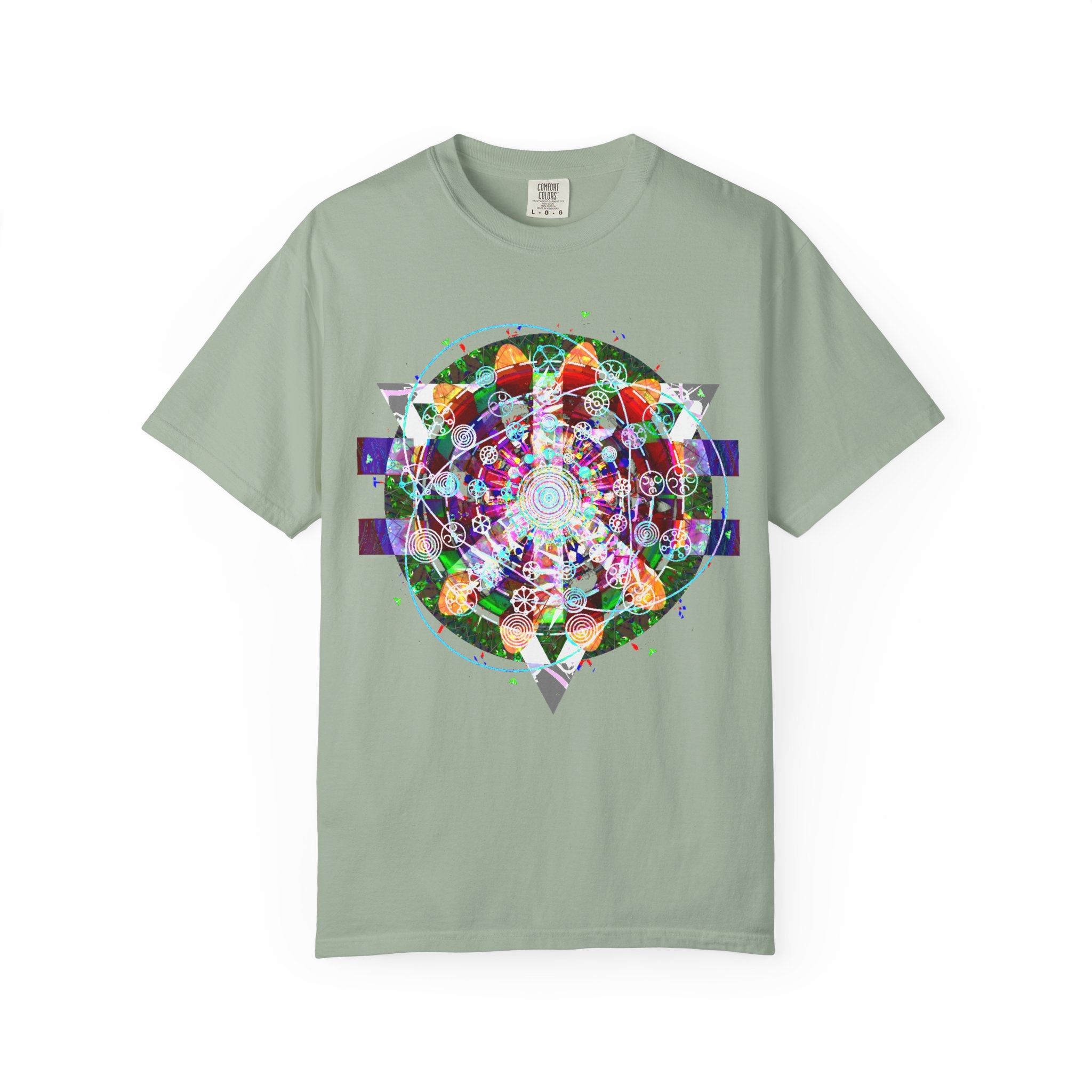 Psychedelic Crystal Mandala T-Shirt