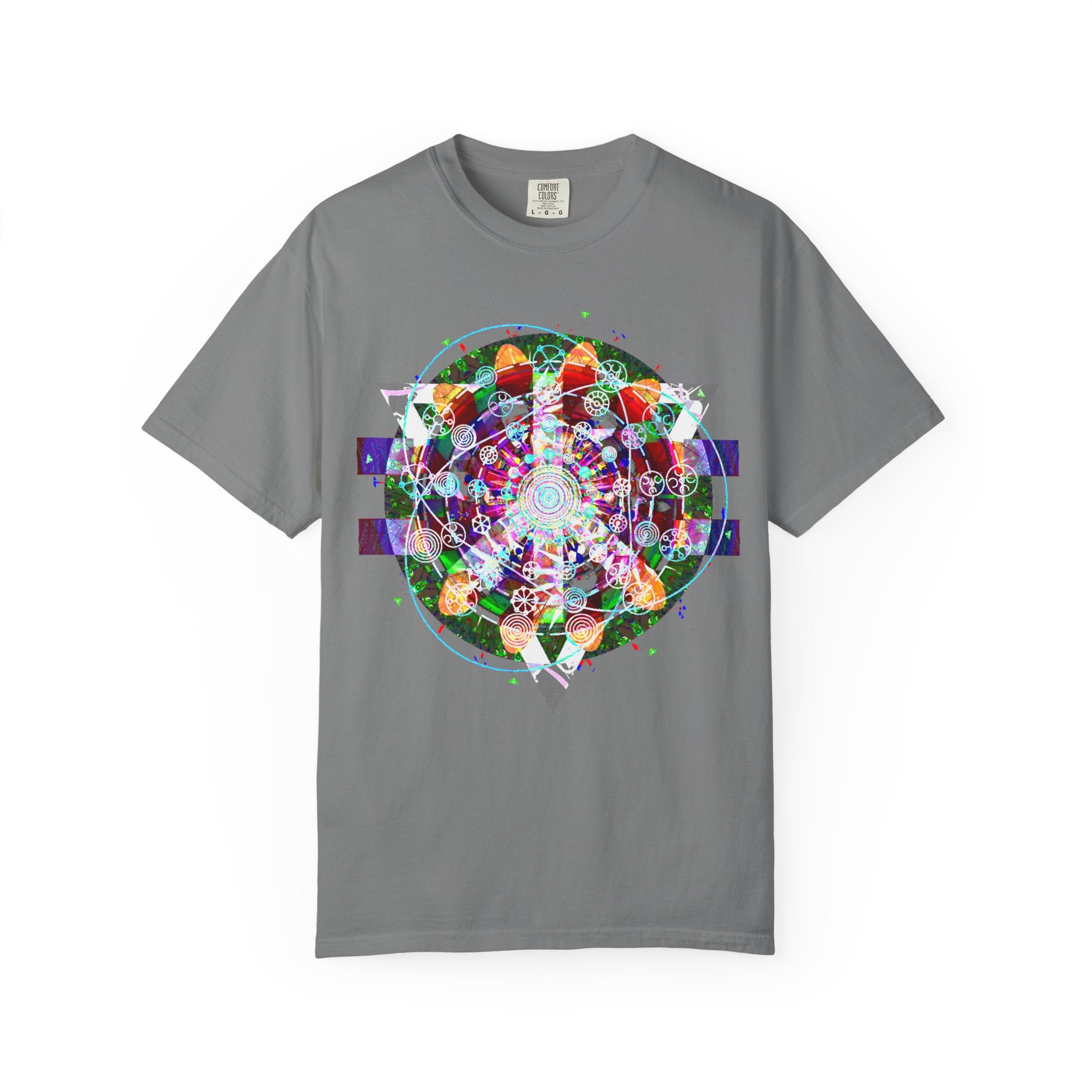Psychedelic Crystal Mandala T-Shirt