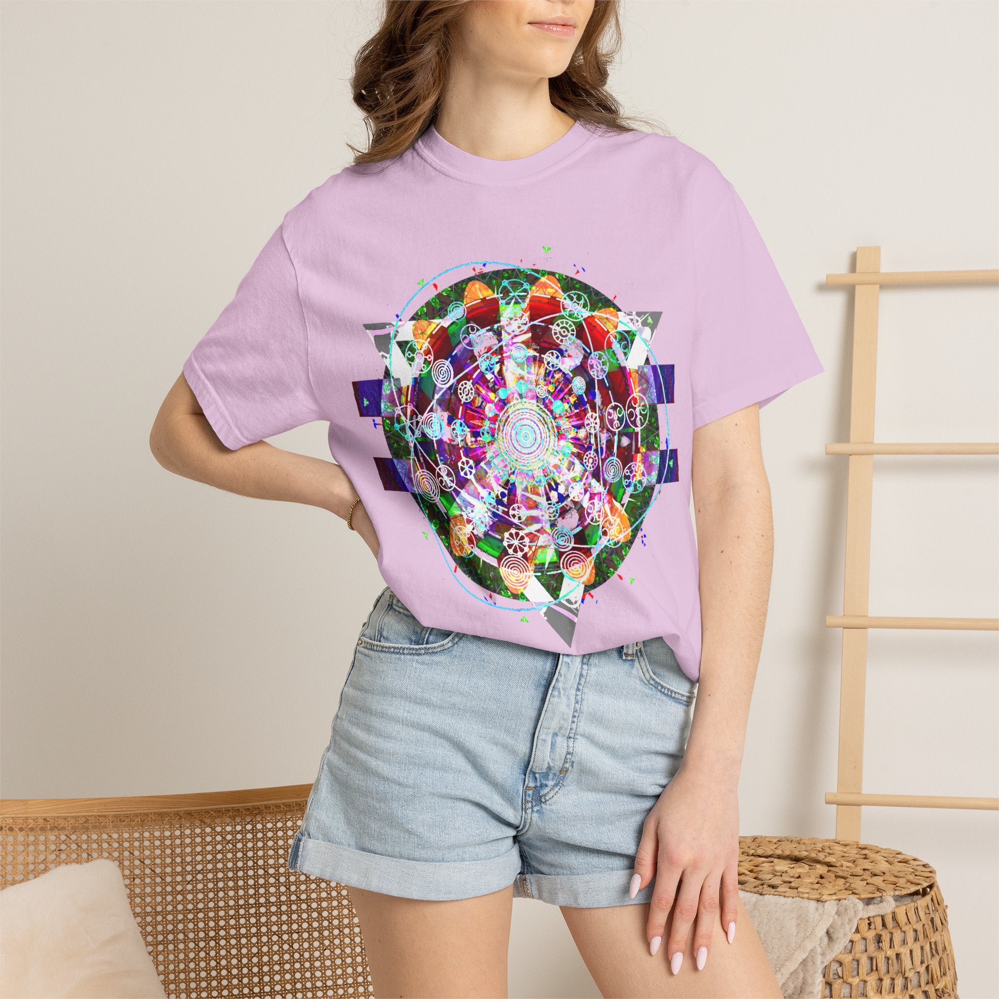 Psychedelic Crystal Mandala T-Shirt