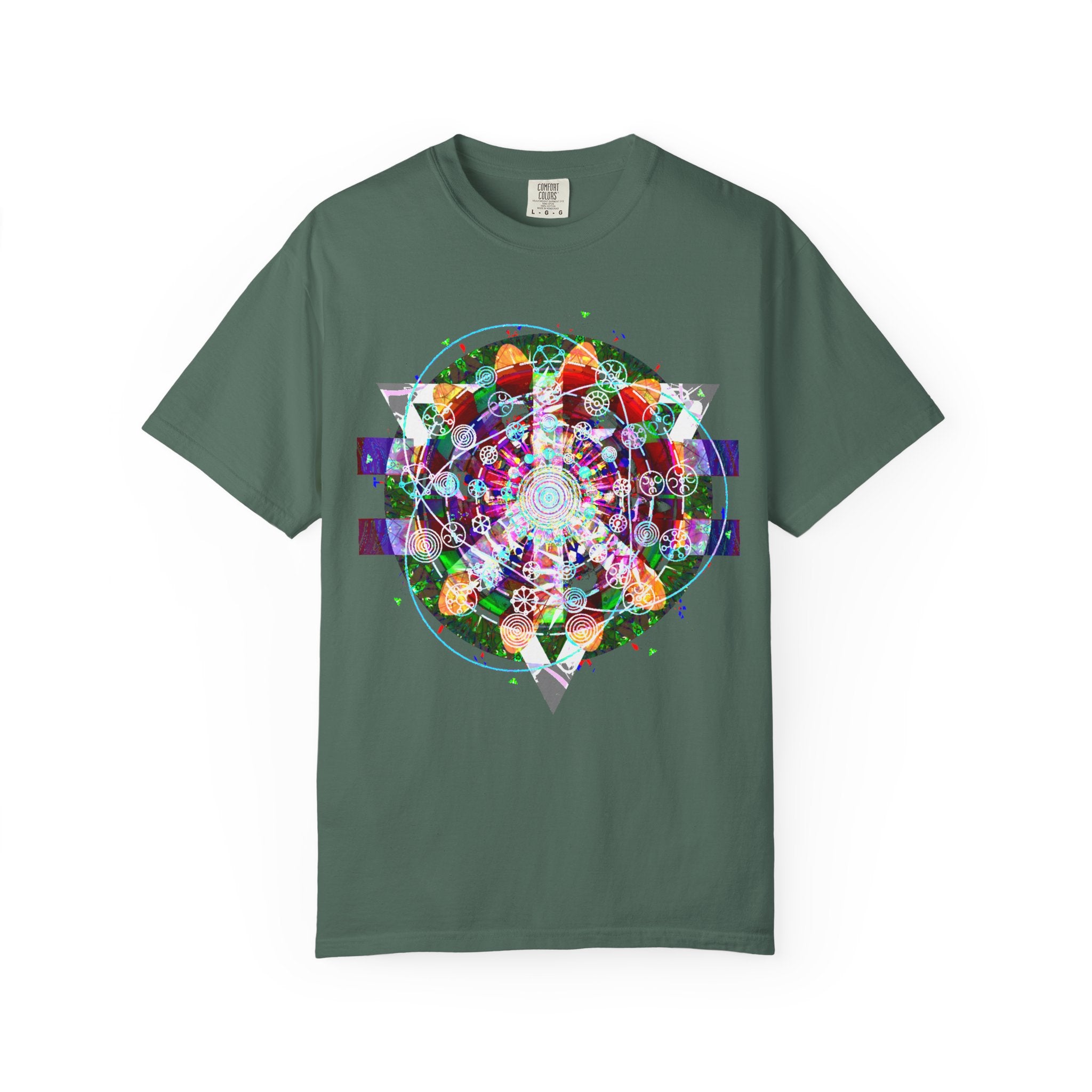 Psychedelic Crystal Mandala T-Shirt