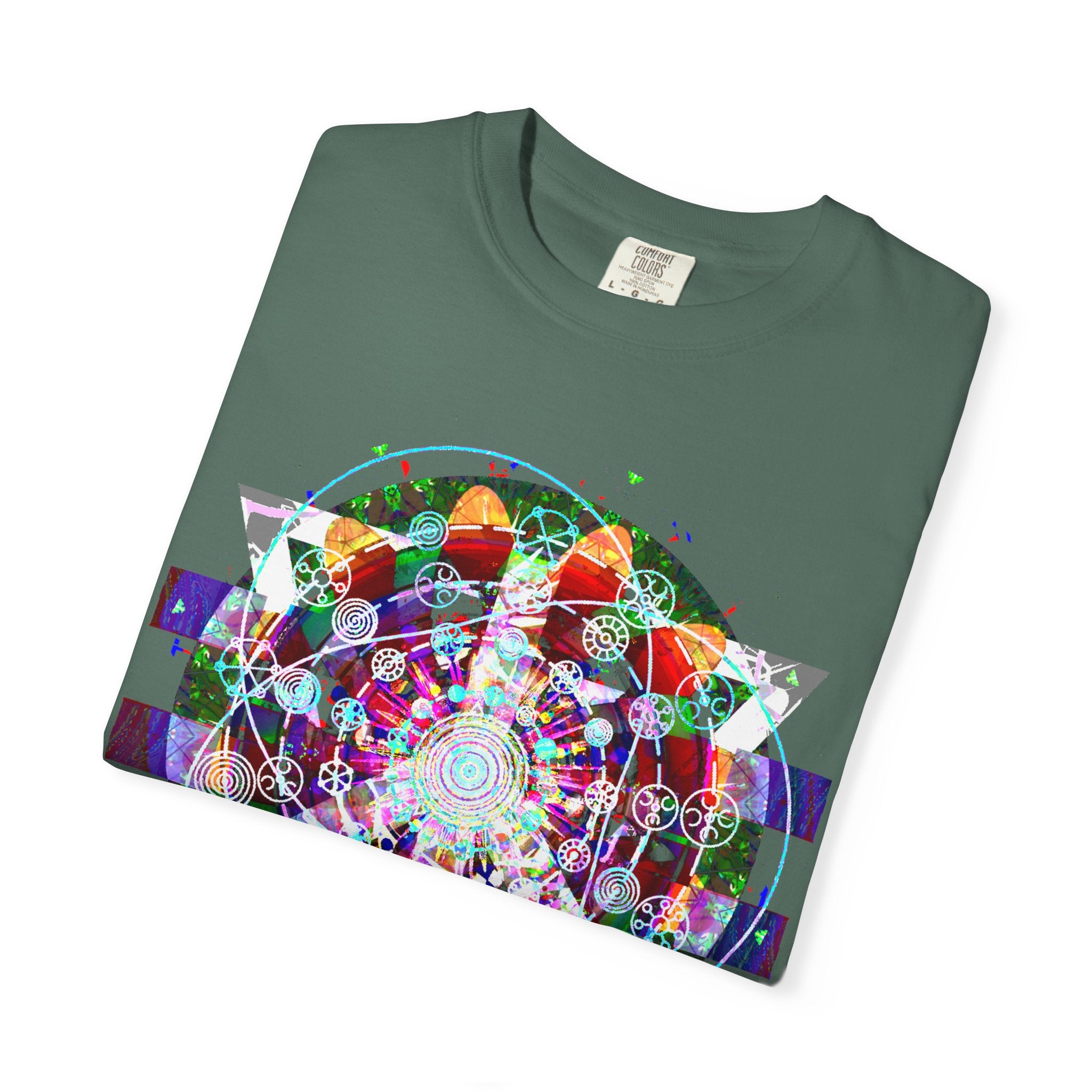 Psychedelic Crystal Mandala T-Shirt