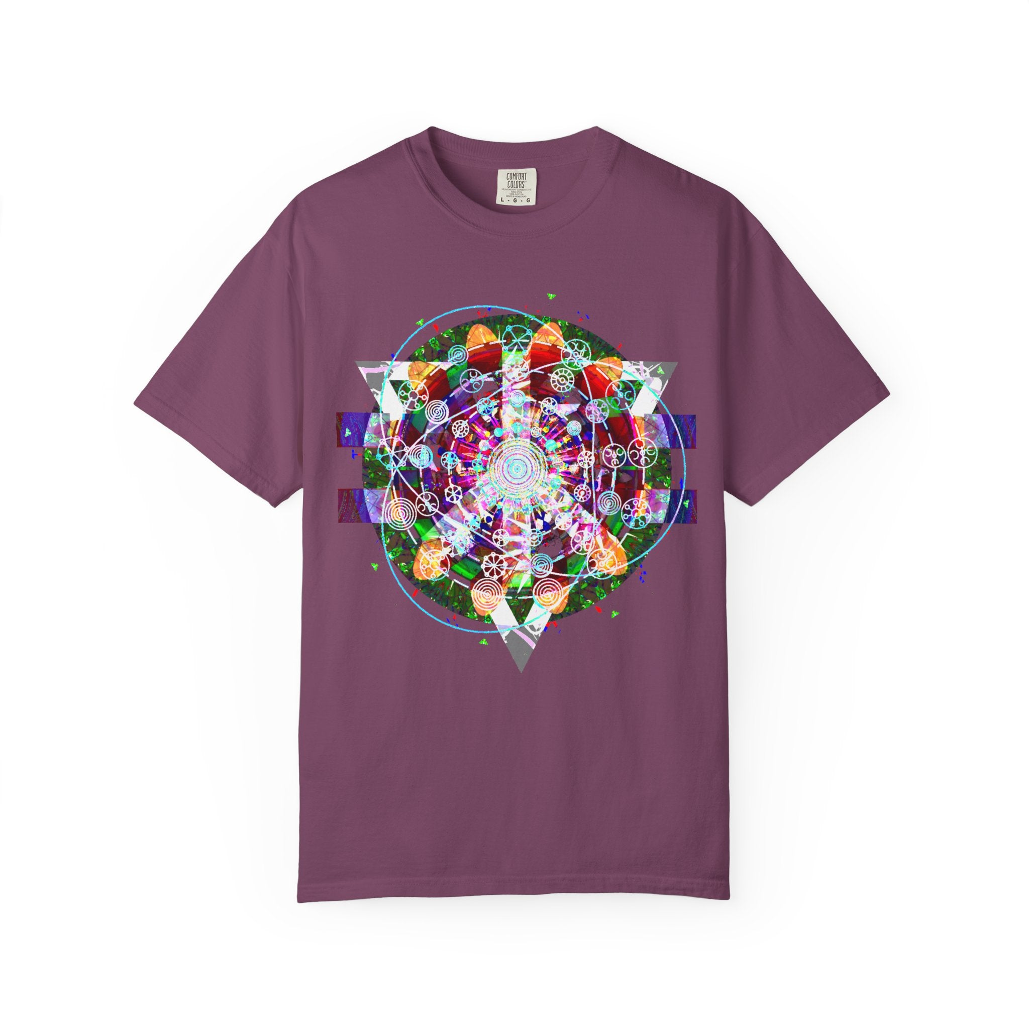 Psychedelic Crystal Mandala T-Shirt