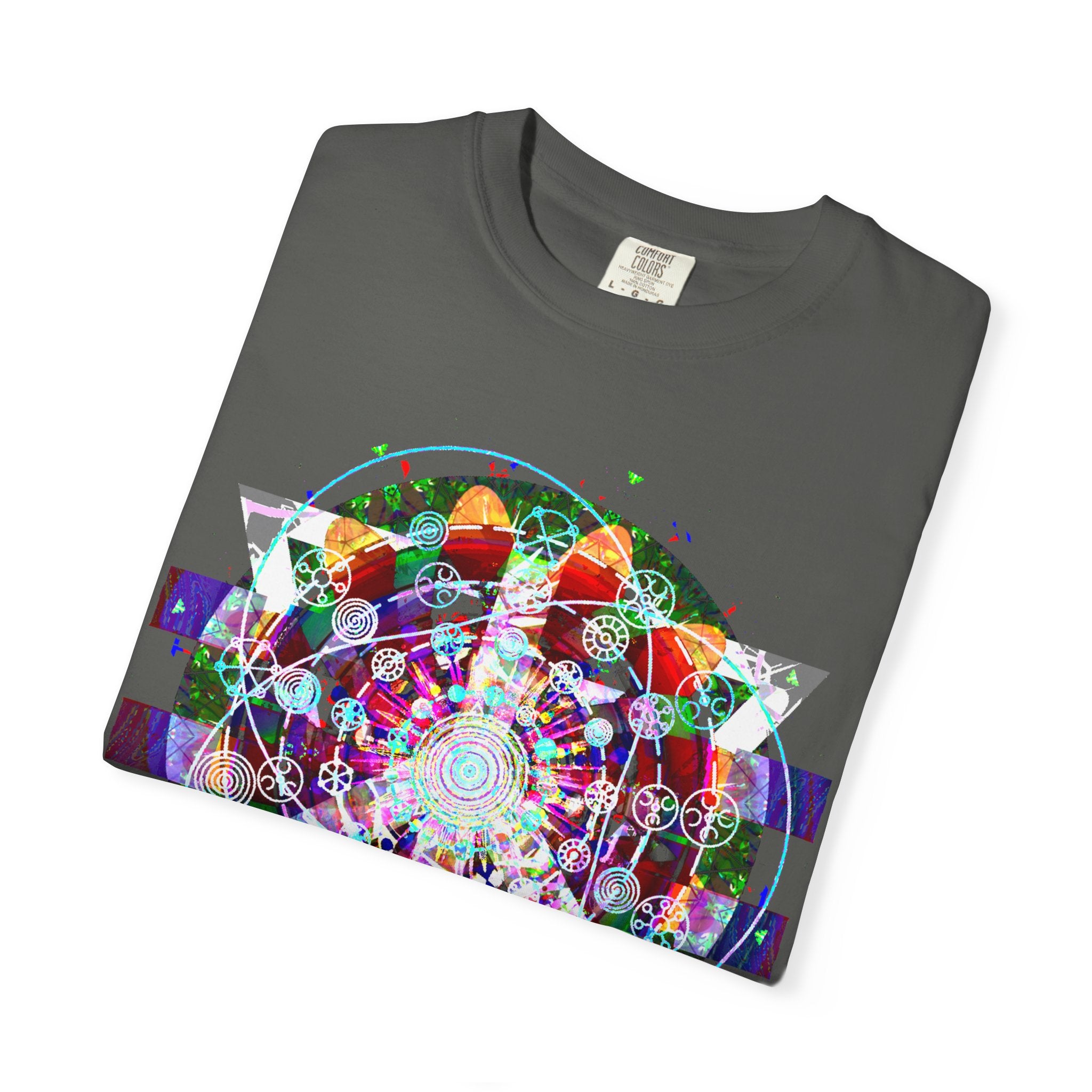 Psychedelic Crystal Mandala T-Shirt