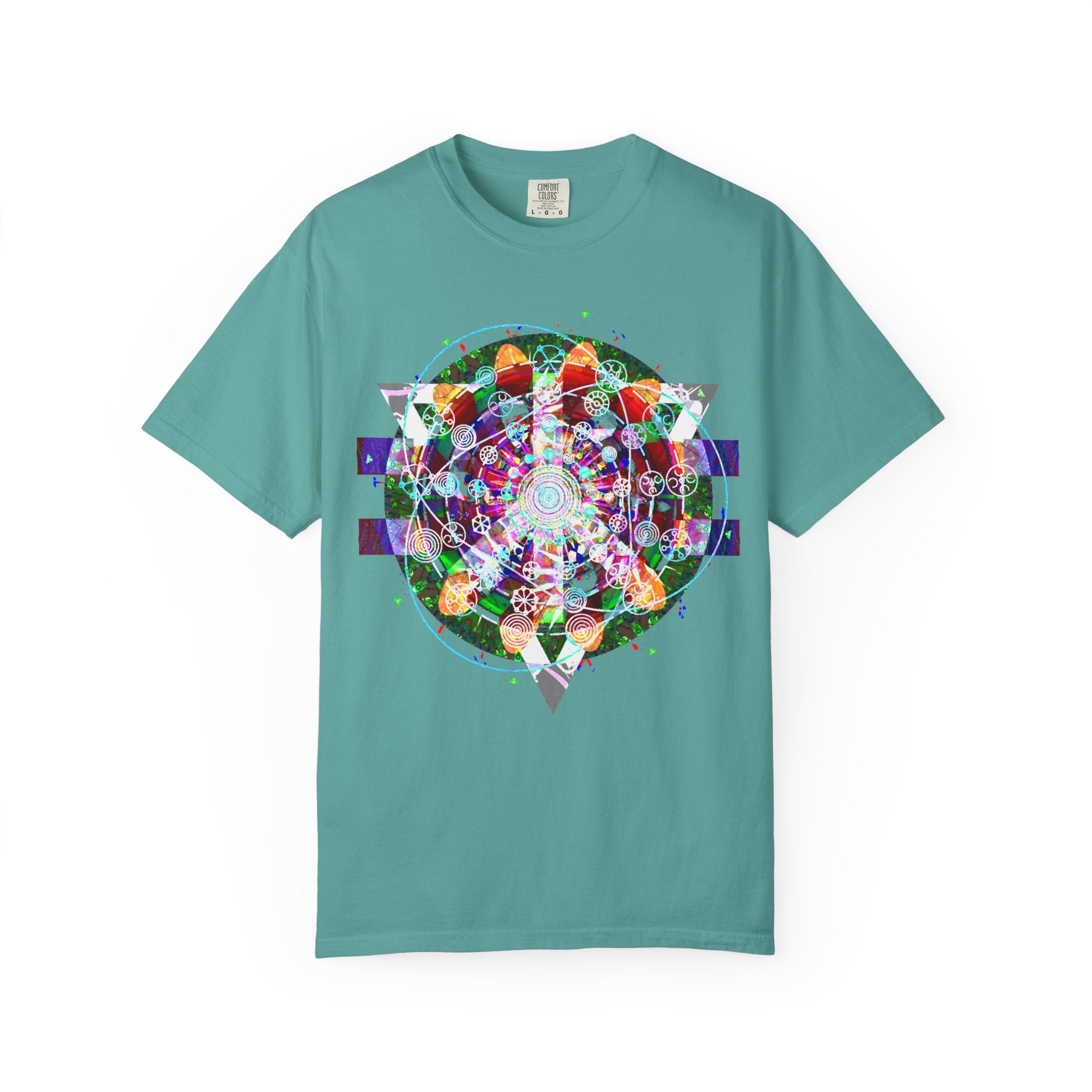 Psychedelic Crystal Mandala T-Shirt