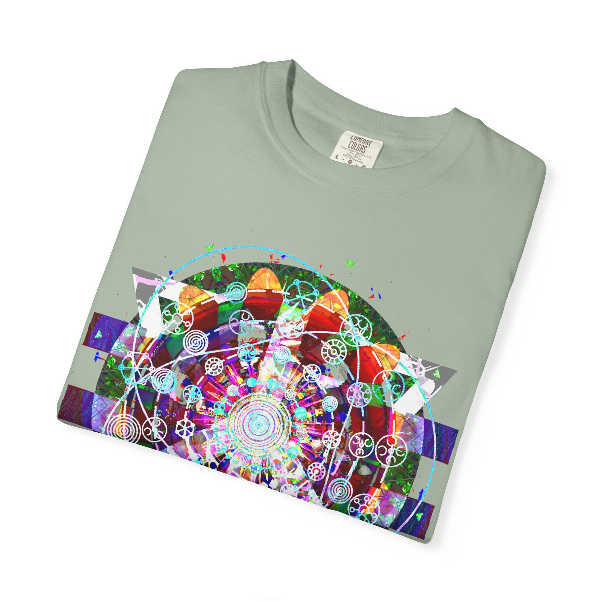 Psychedelic Crystal Mandala T-Shirt