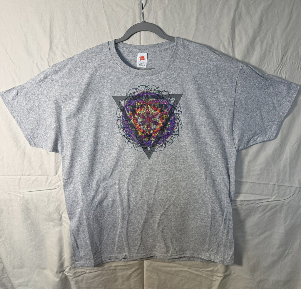 Triangle Mandala Tee – bentSignal Psychedelic Sacred Geometry Shirt