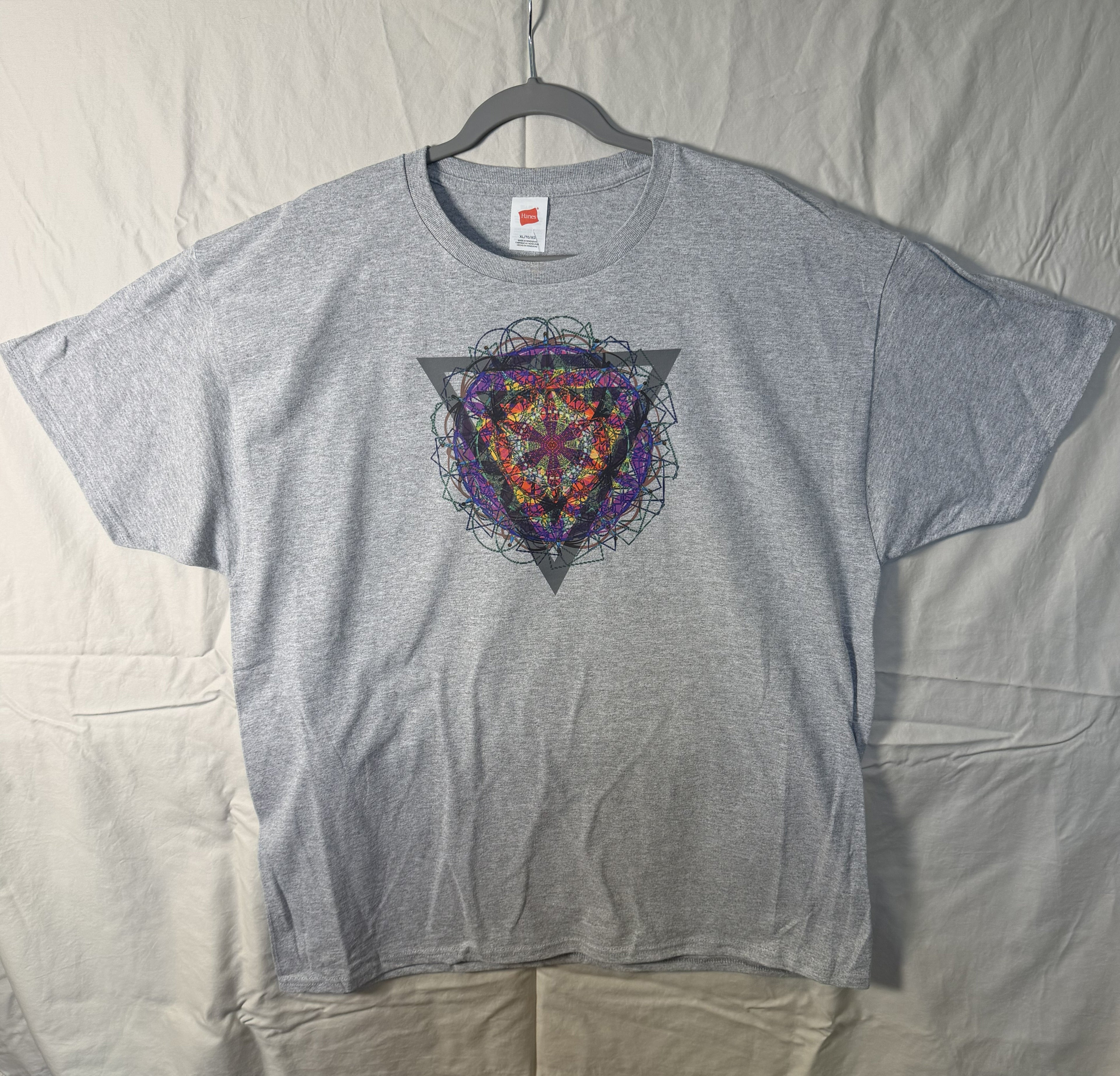 Triangle Mandala Tee – bentSignal Psychedelic Sacred Geometry Shirt
