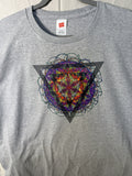 Triangle Mandala Tee – bentSignal Psychedelic Sacred Geometry Shirt