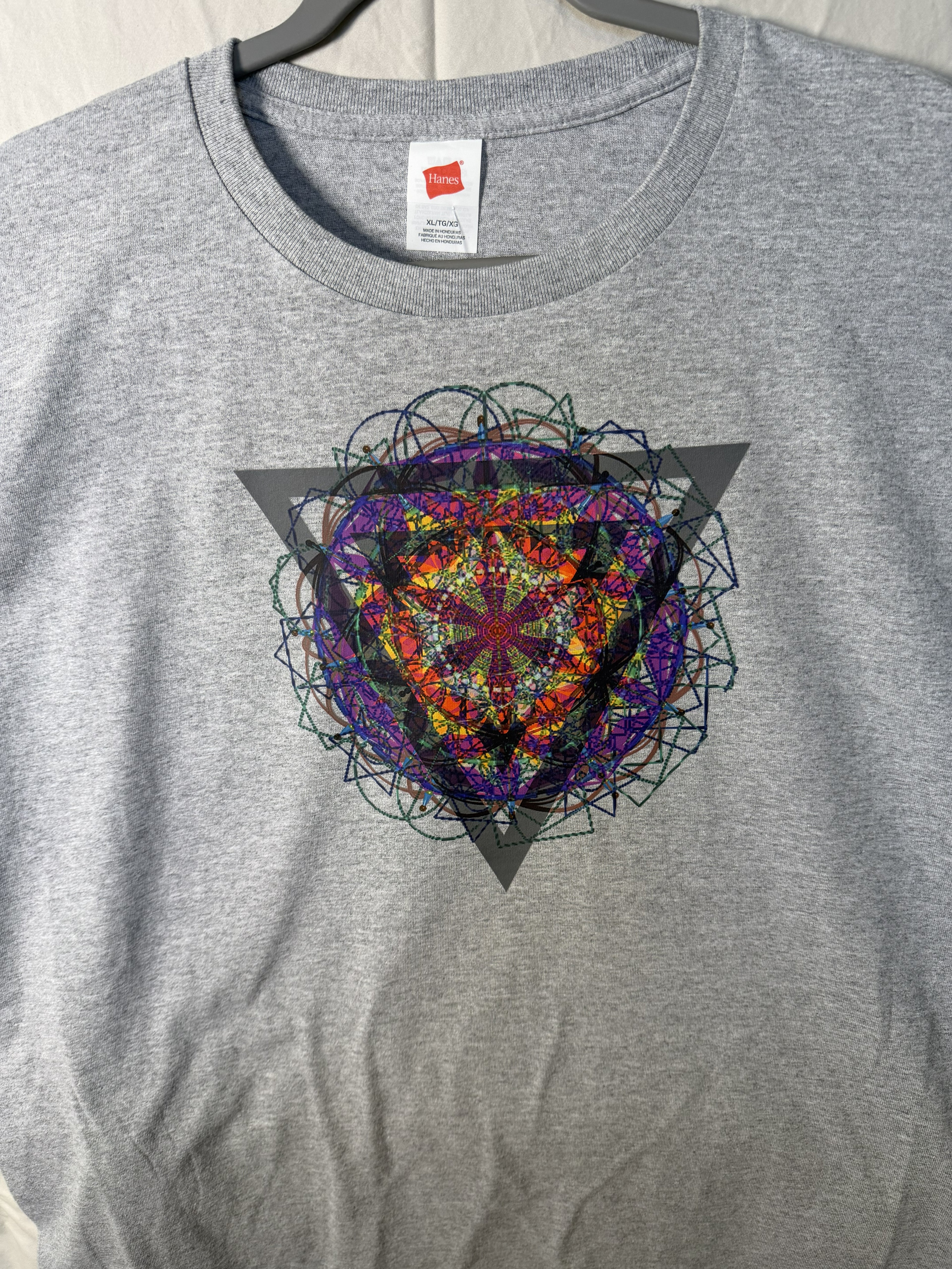 Triangle Mandala Tee – bentSignal Psychedelic Sacred Geometry Shirt