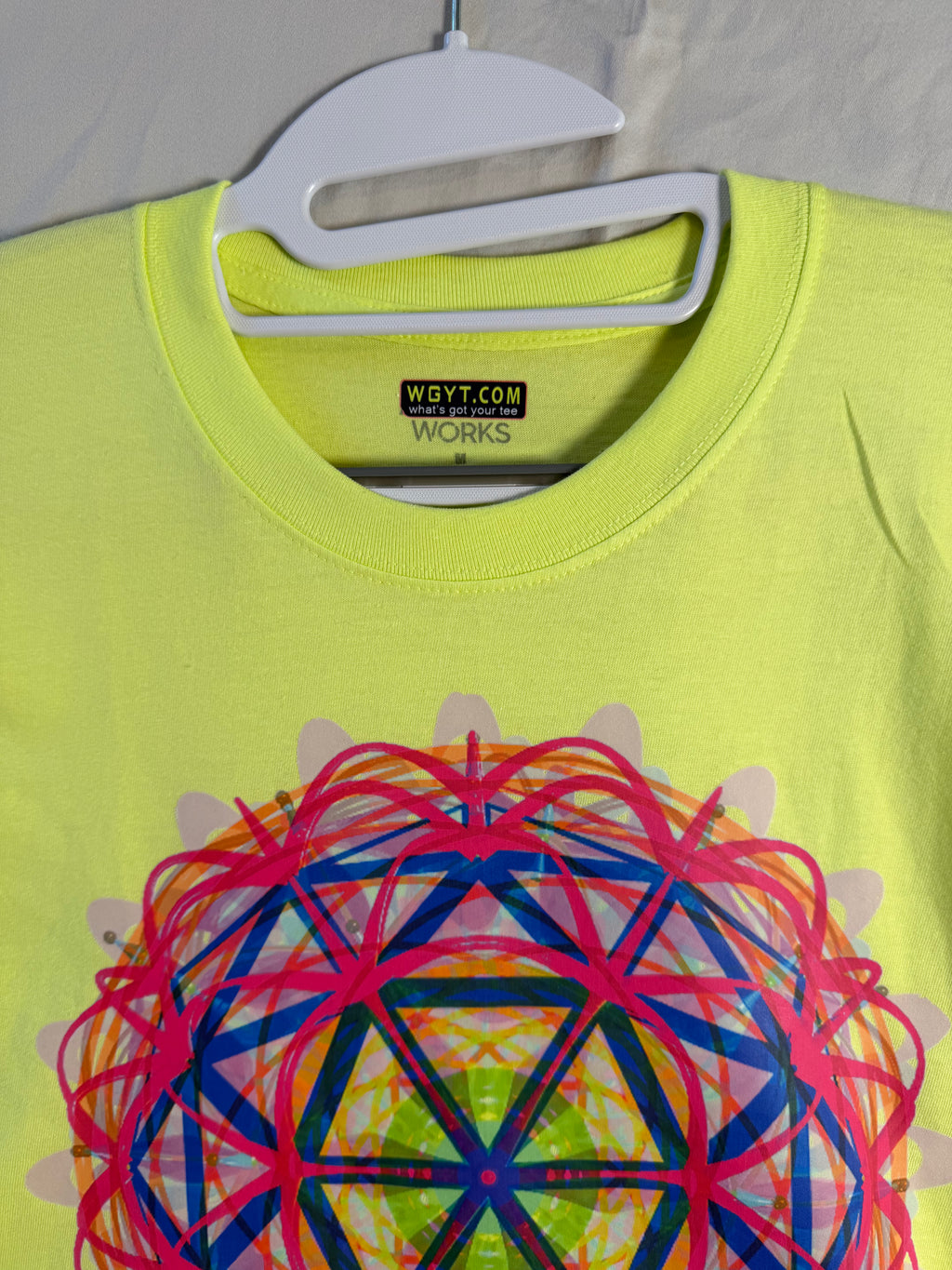 Flower of Life Grid Tee – bentSignal Sacred Geometry Graphic Shirt