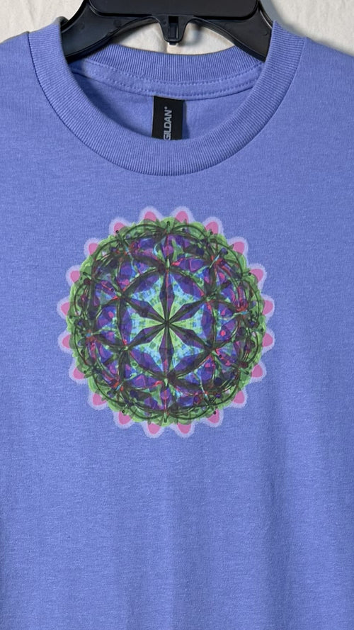 Flower of Life Sphere Tee – bentSignal Sacred Geometry Graphic Shirt